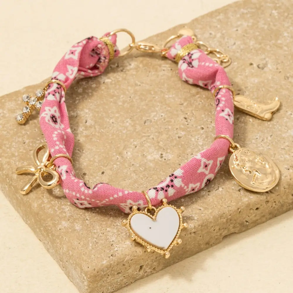Pink Western Bracelet