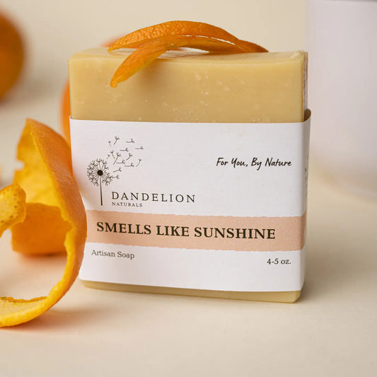 Smells Like Sunshine Bar Soap | Grapefruit Orange Lemon Soap