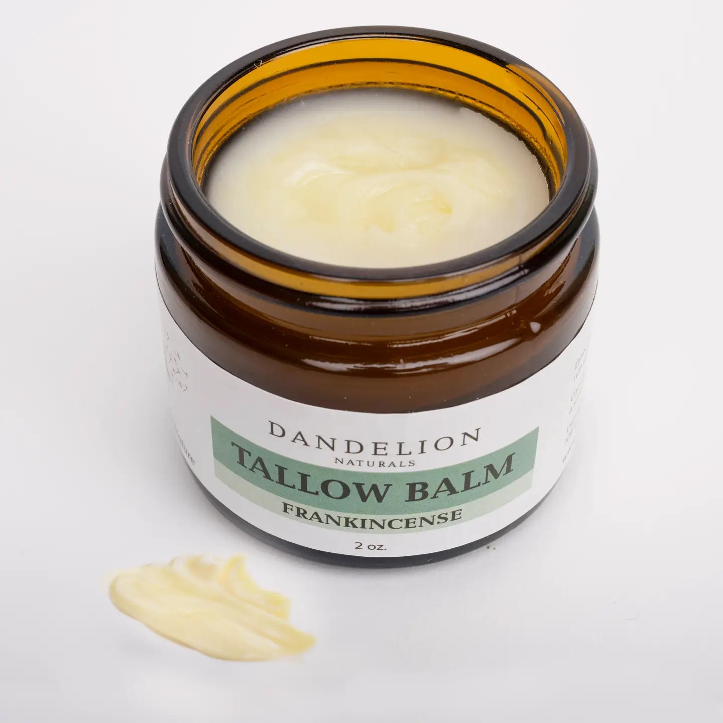 Grass Fed Tallow Balm with Organic Castor Oil & Frankincense