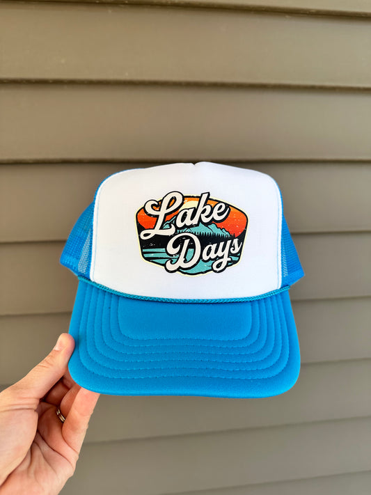 Lake Days Trucker Hat
