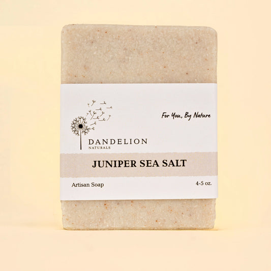 Juniper Sea Salt Bar Soap | Exfoliating Soap Bar